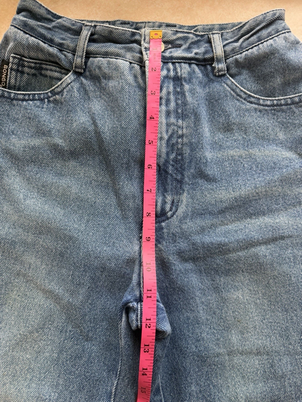 Vintage 90s Bongo High Waisted Tapered Mom Jeans Size 5 Made in USA