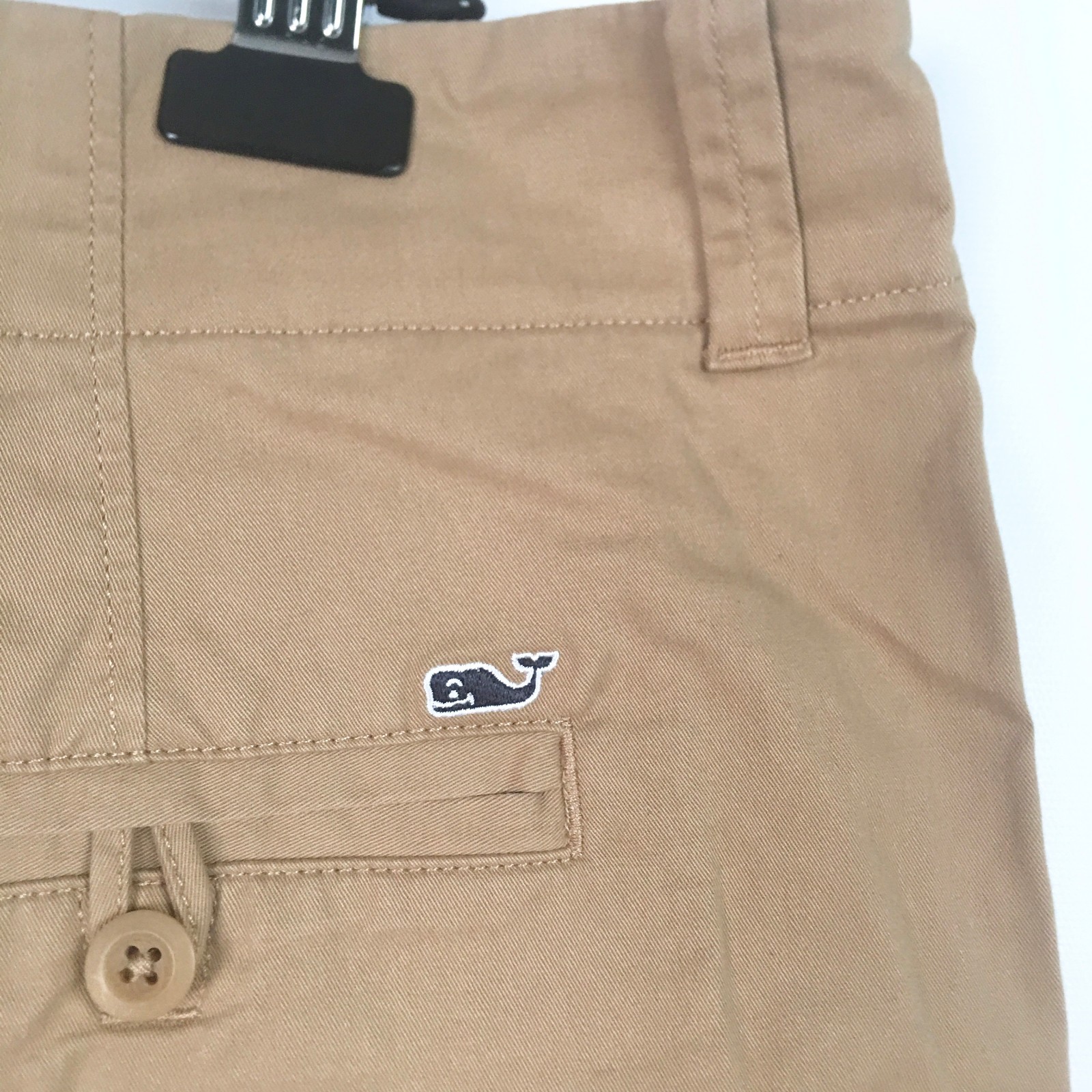 Vineyard Vines Every Day Shorts Womens 12 NEW Officer Khaki Tan 3 1/2 In Chino