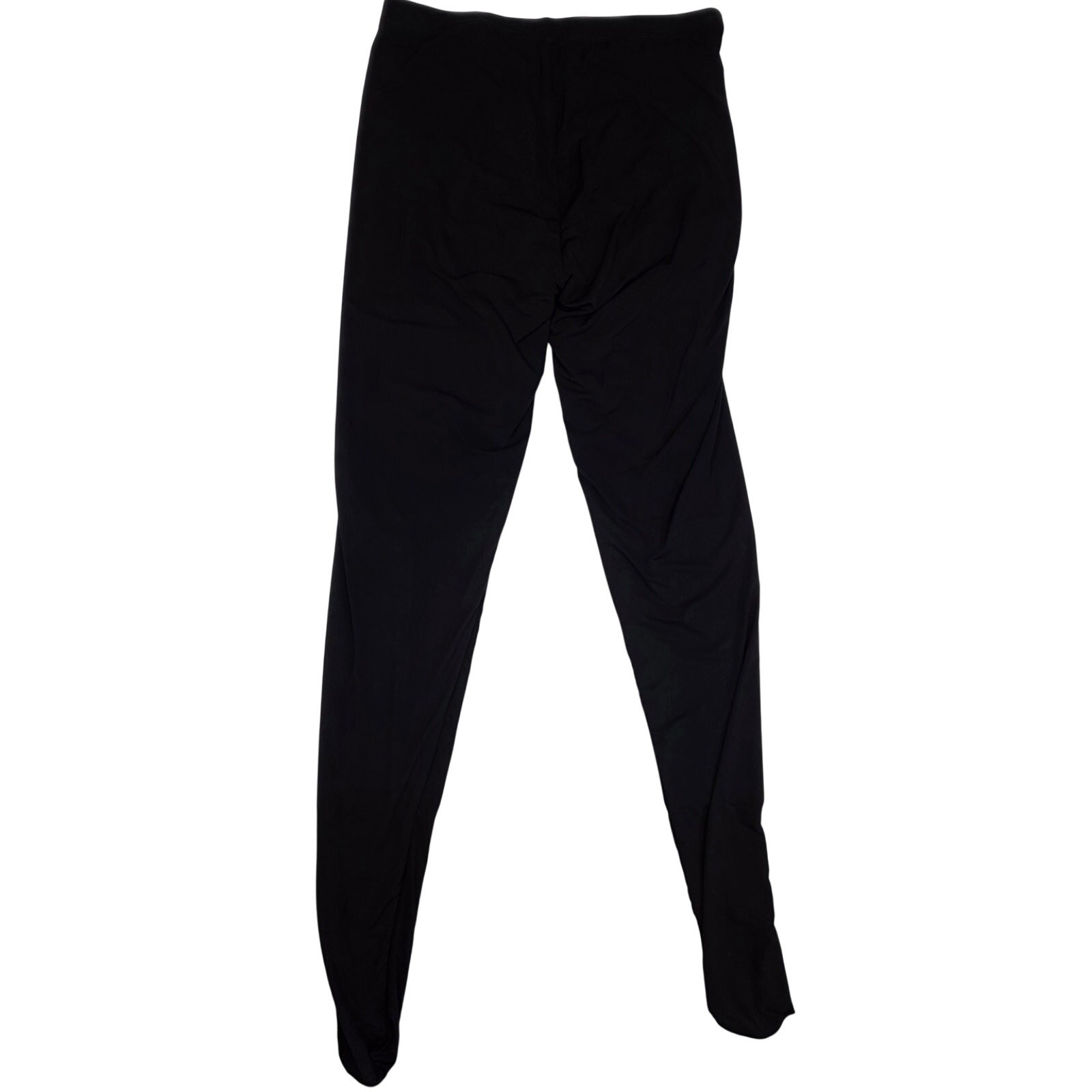 Naked Wardrobe Size L Black Footed Leggings