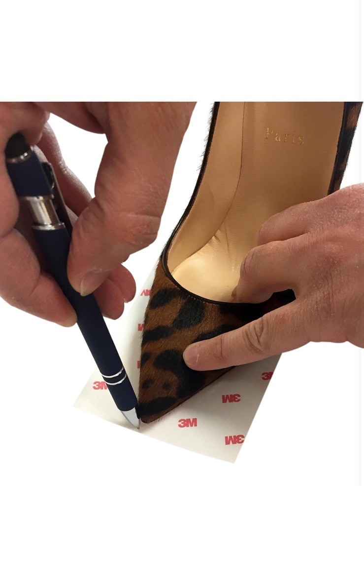 Crystal Clear 3M Sole Protector Guard for Christian Louboutin Red Bottom Heels