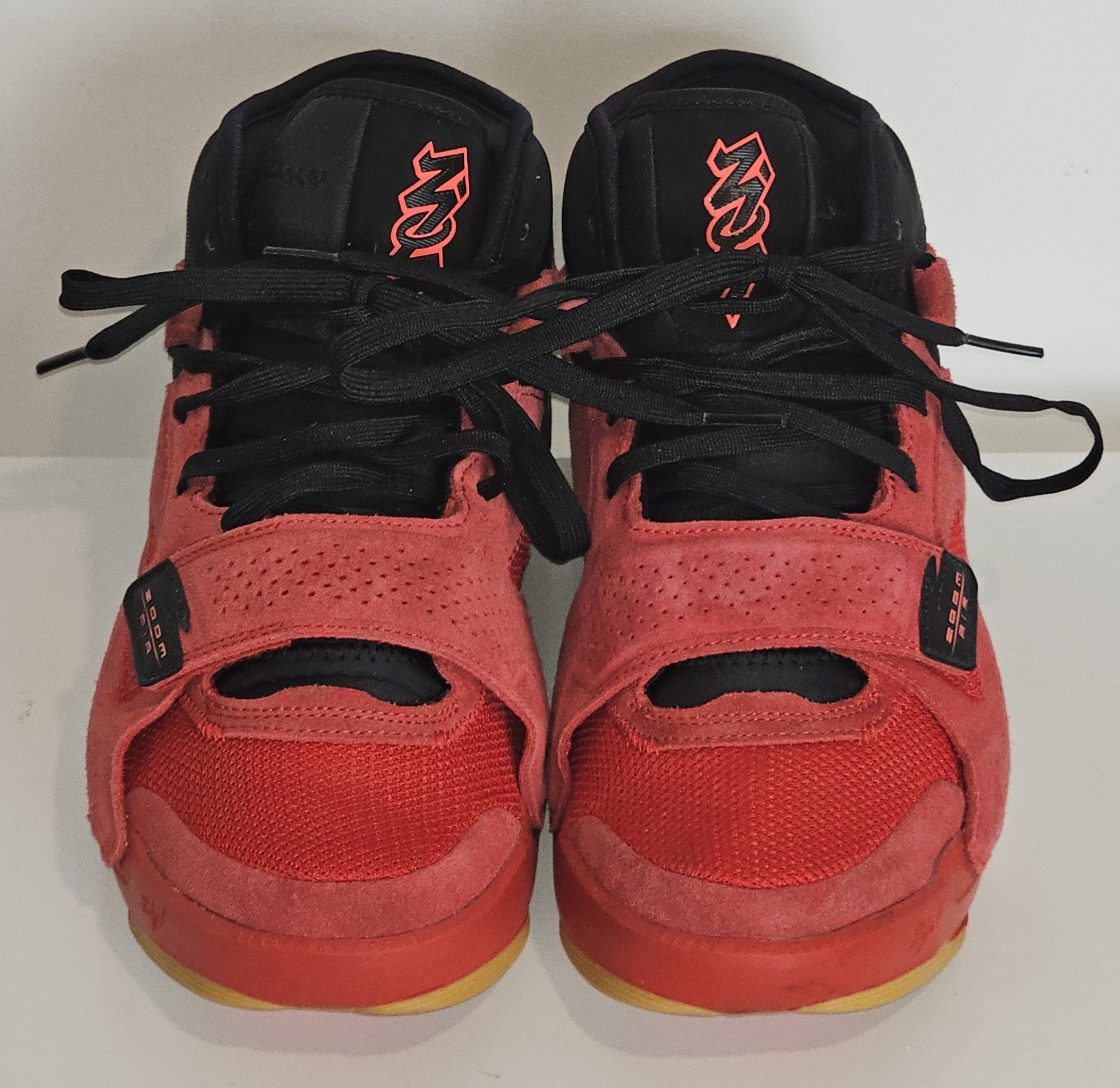 Size 10.5 – Air Jordan Zion 2 PF Red Suede Gum