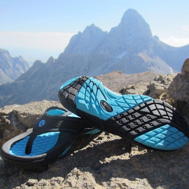 Men’s Kaiback Lakeside Sandal – Outdoor Sport Flip Flop Tough Tread Arch Support