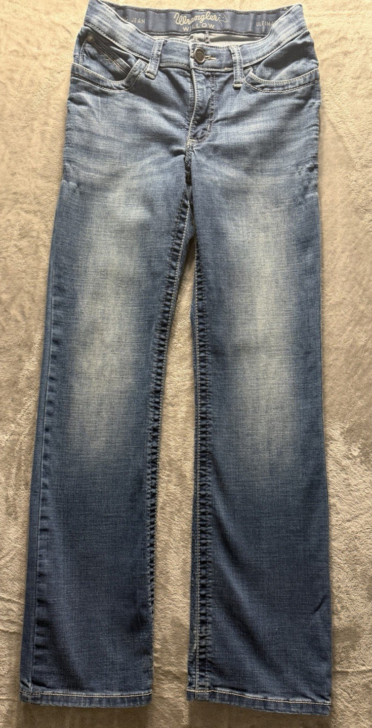 Wrangler Willow Ultimate Riding Jeans Women’s SZ 1 (25×31 Actual) Western Rodeo