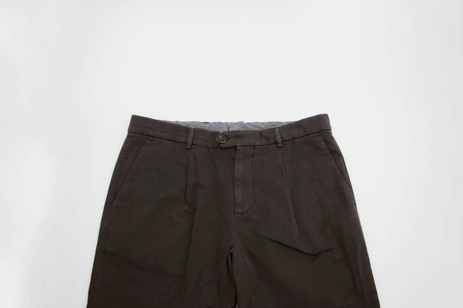 NWT Brunello Cucinelli Men “Leisure Fit” Chino Pants W/Logo Accents 50/34US A262