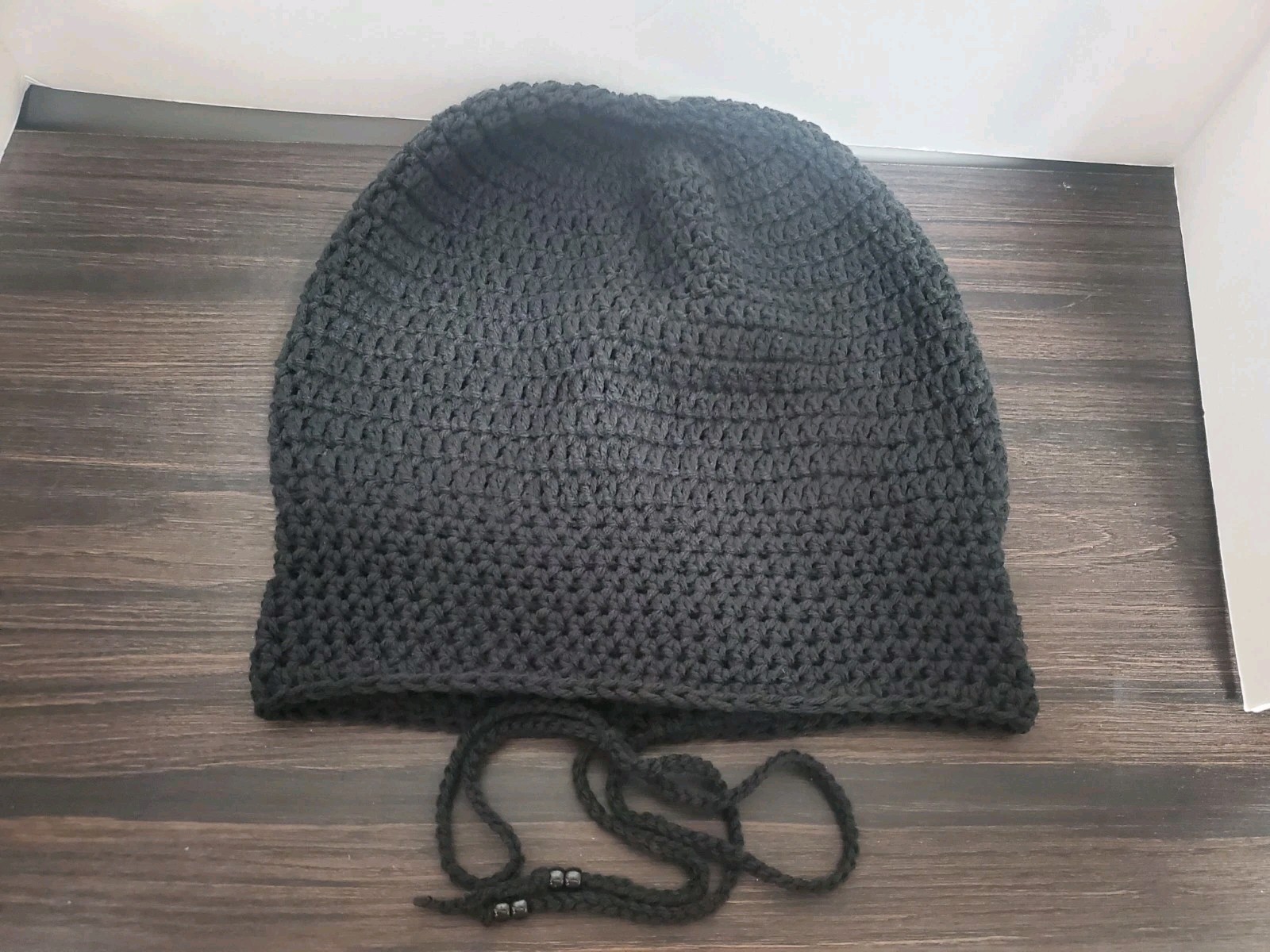 Handmade Adjustable Crochet Tam Hat Dreadlock w drawstring Reggae baggy beanie
