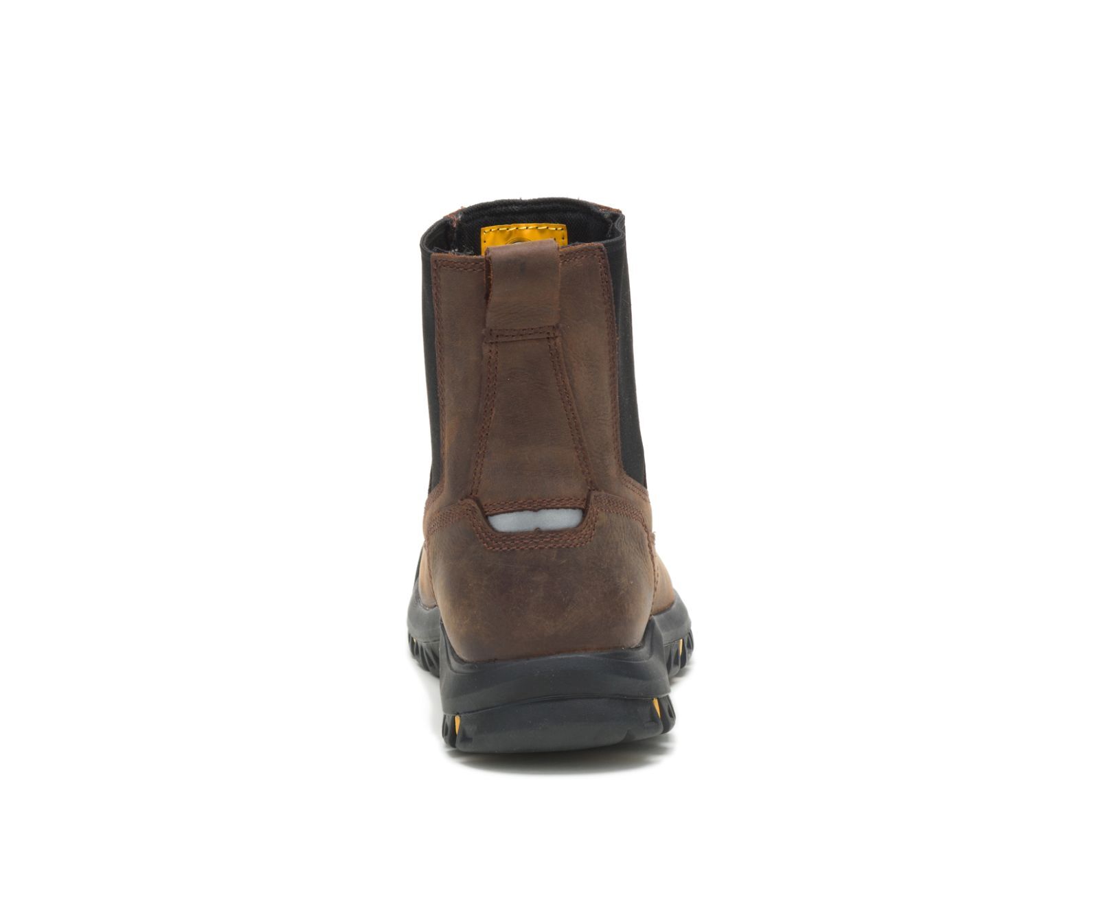 Mens Caterpillar WHEELBASE Soft Toe Pull On Boots P51033 Clay Brown