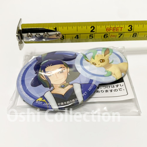 Pokémon Masters EX Pokemon & Trainer Can Badge Vol. 2 Pin Button Japan Exclusive