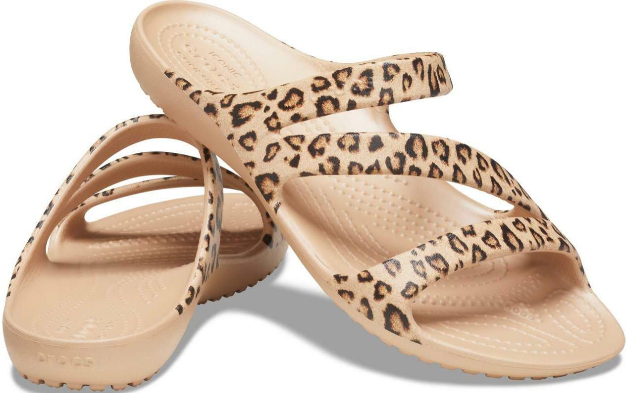 Crocs Kadee II Leopard Gold Women’s Sandal BRAND NEW Sizes 8 & 11 206894