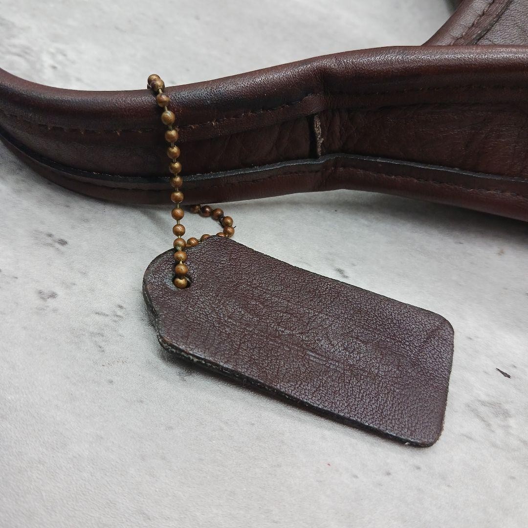 Old Coach Ergo Shoulder Bag 9027 Leather Brown