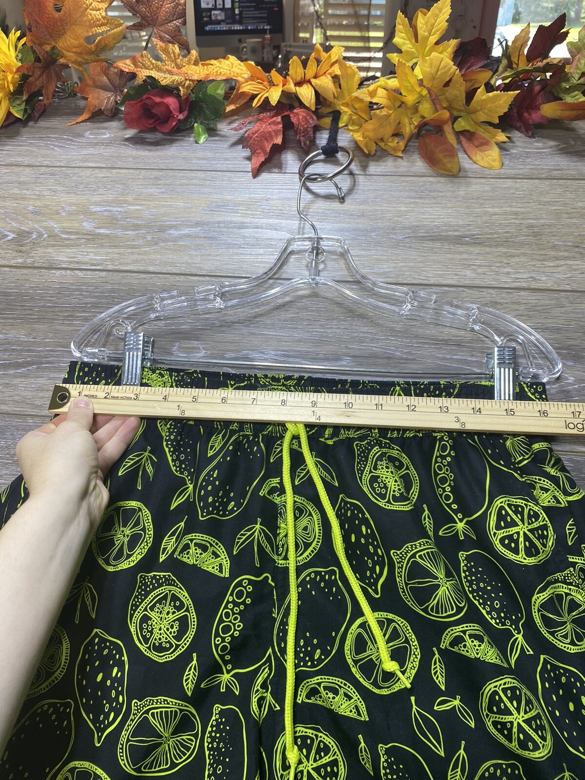 George Swim shorts Size Medium 32-34” Elastic Drawstring Waist Pockets Quick Dry