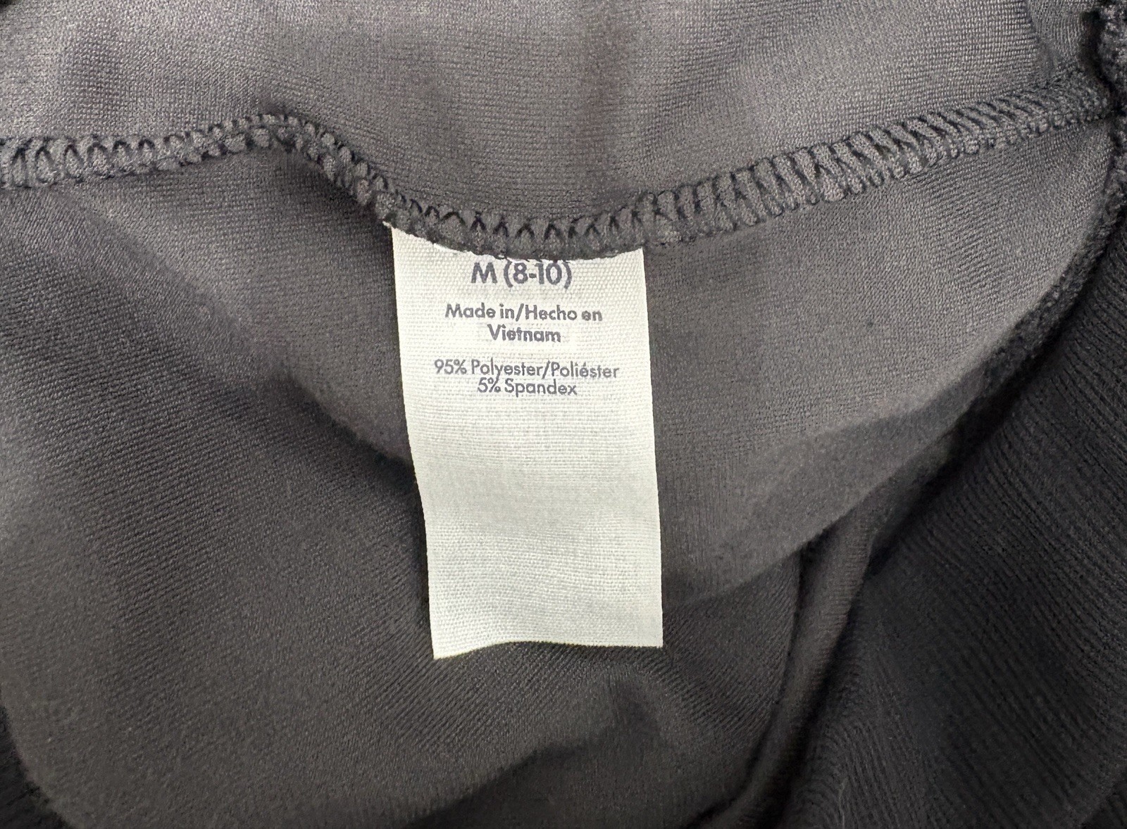 NWT No Boundaries Black Soot Velour Hoodie Jacket Zipper Women’s Size M (8-10)