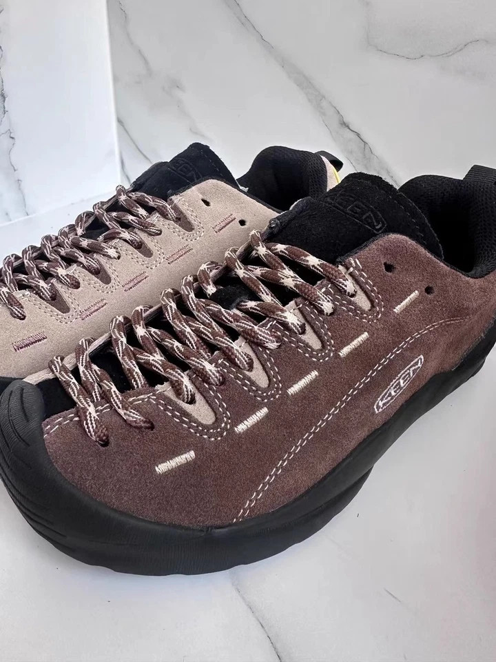 Men’s Casual Sneaker Keen Jasper I Two-tone Suede Upper Climbing Approach Shoes