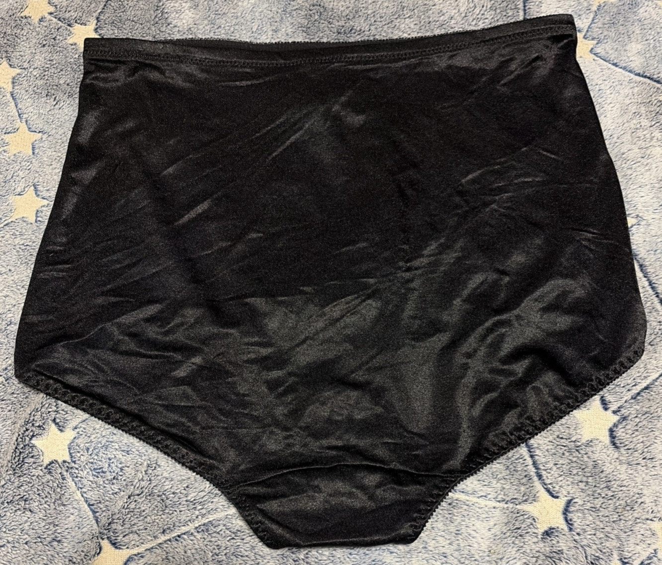 Bali Tummy Solutions Tummy Panel Shaping Briefs Underwear Black 8710 Satin 3XL