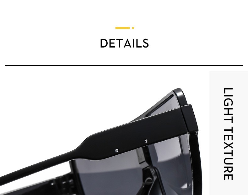 Trendy Semi Circle Sunglasses High End Unisex UV Protection Shades