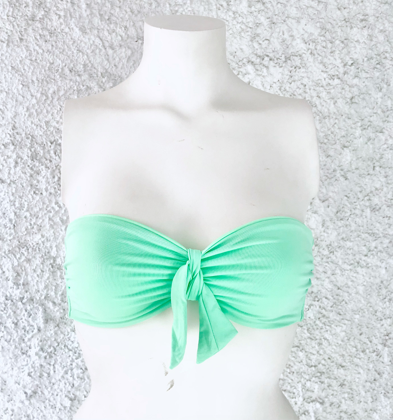 LIGHT GREEN APPLE MINT BIKINI SOCKS BRAZILIAN BAND BASIC SOLID COLOR
