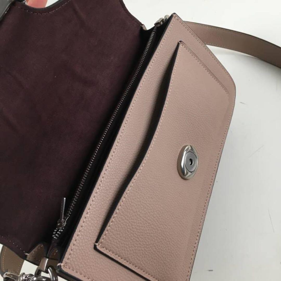 COACH 73995 Tabby 26 Shoulder Bag Brown Leather Crossbody Shoulder 2way Outlet