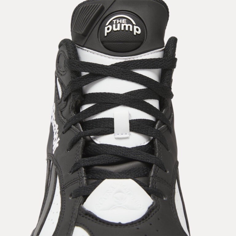 Reebok ATR Pump Vertical Mens Basketball Shoes Size 10.5 Black White 100032755