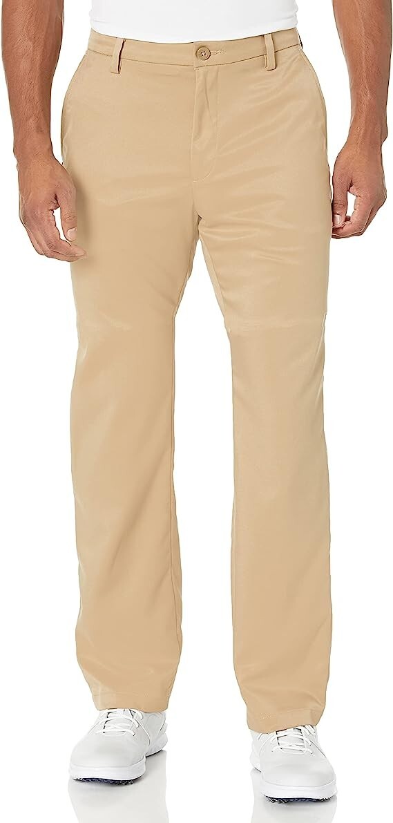 AMAZON ESSENTIALS MEN’S CLASSIC FIT STRETCH STRETCH GOLF PANTS 30″W X 29″L-STONE