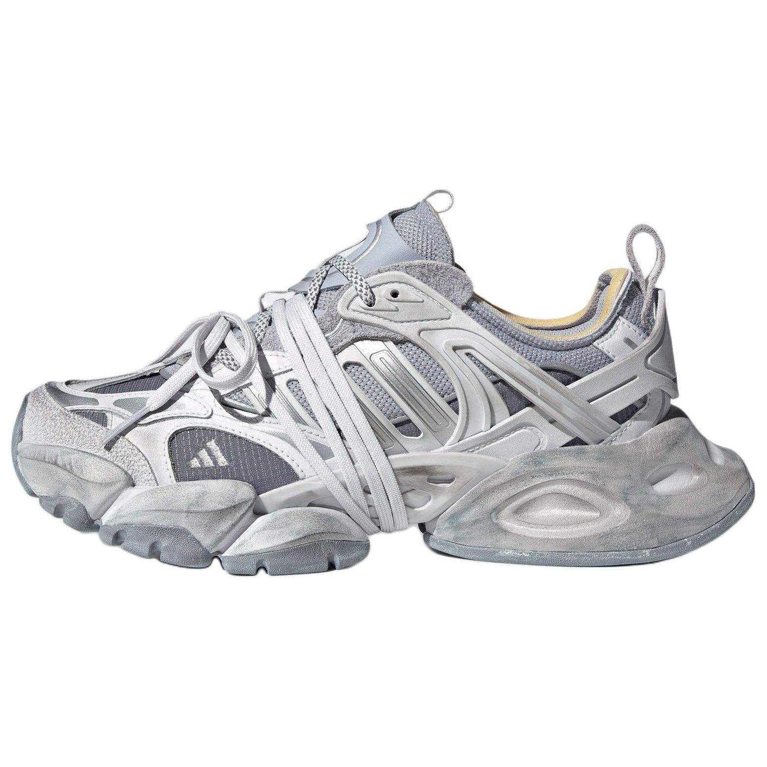 adidas XLG Runner Deluxe ‘Gray Silver Metallic’ JR9633