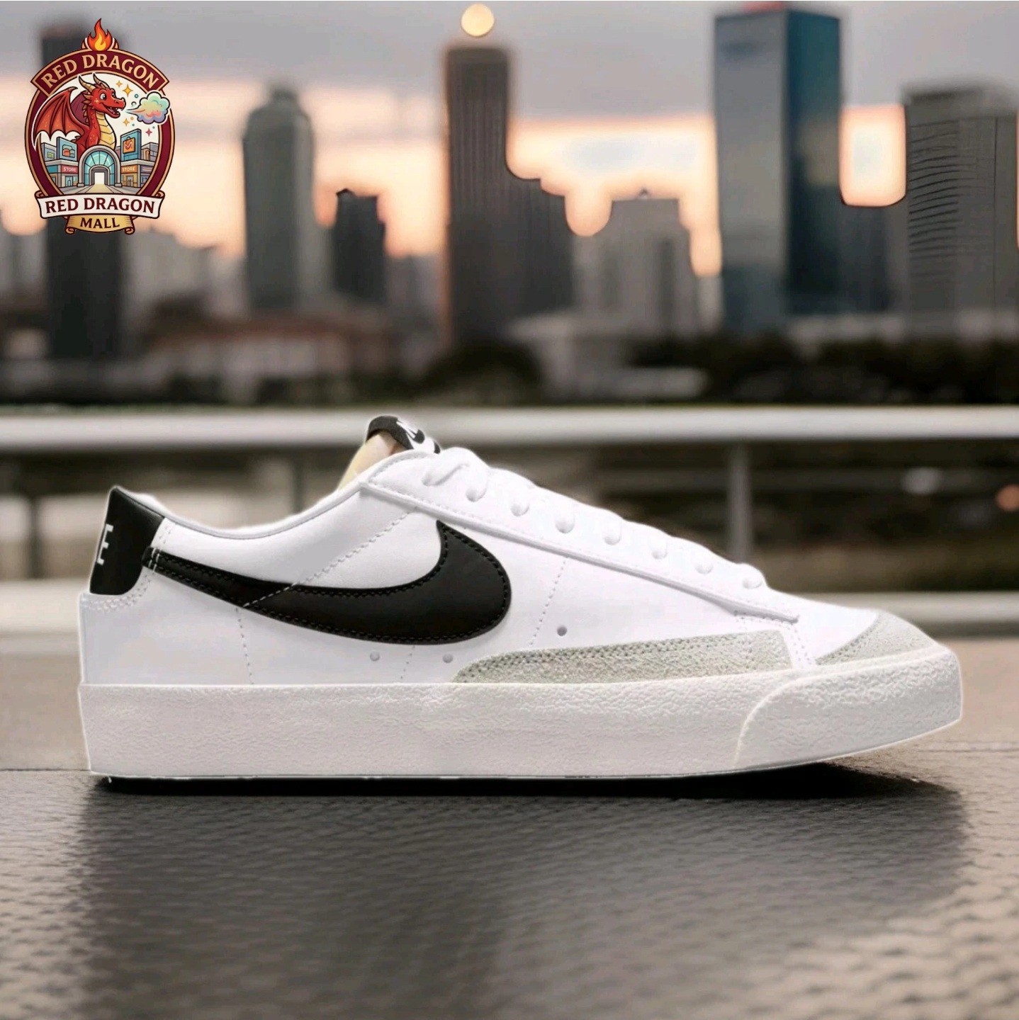Nike Blazer Low ’77 White Sail Casual Shoe Sneaker Retro DC4769-102 – Women’s 12