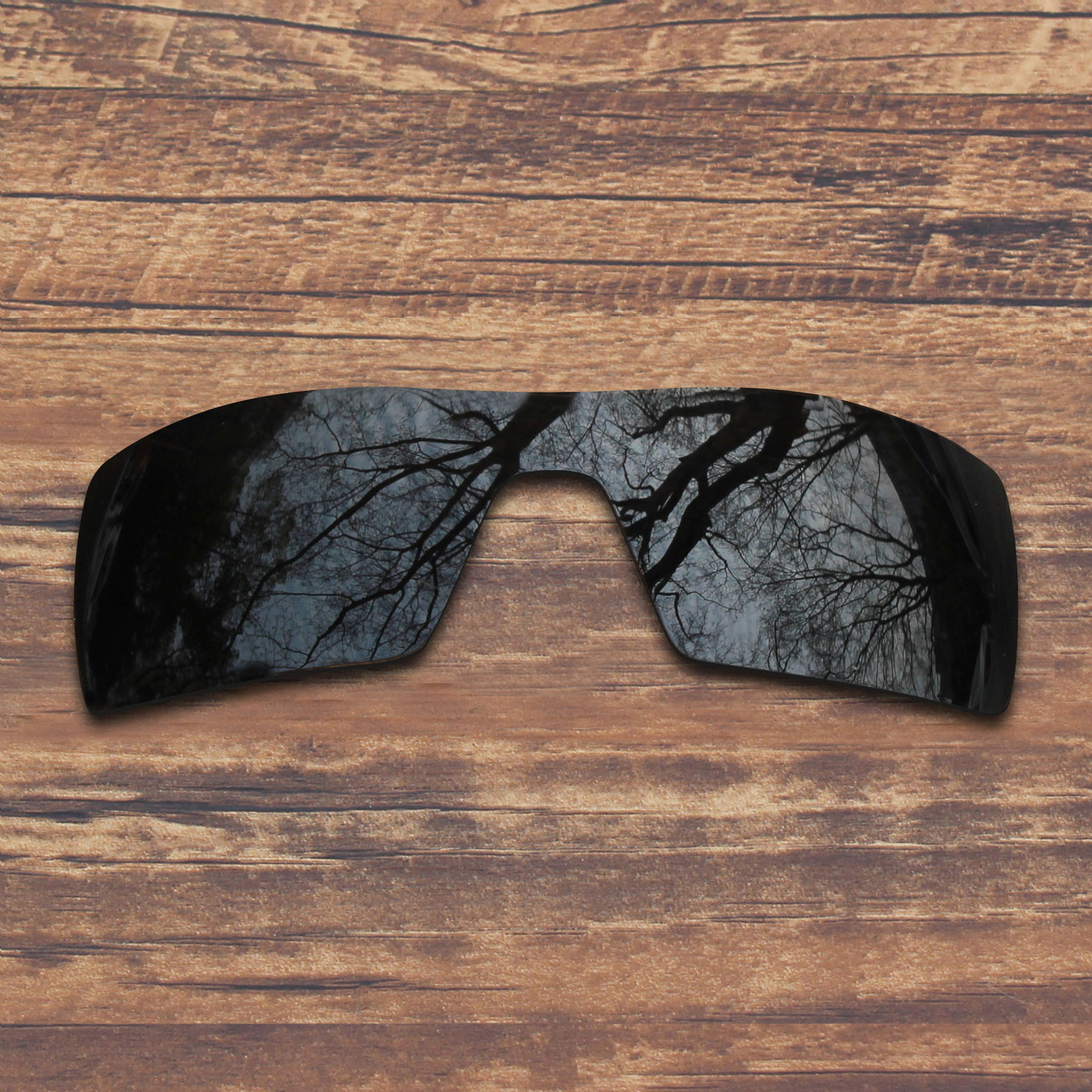 KEYTO Polarized Replacement Lenses for-Oakley Oil Rig Sunglasses – Black