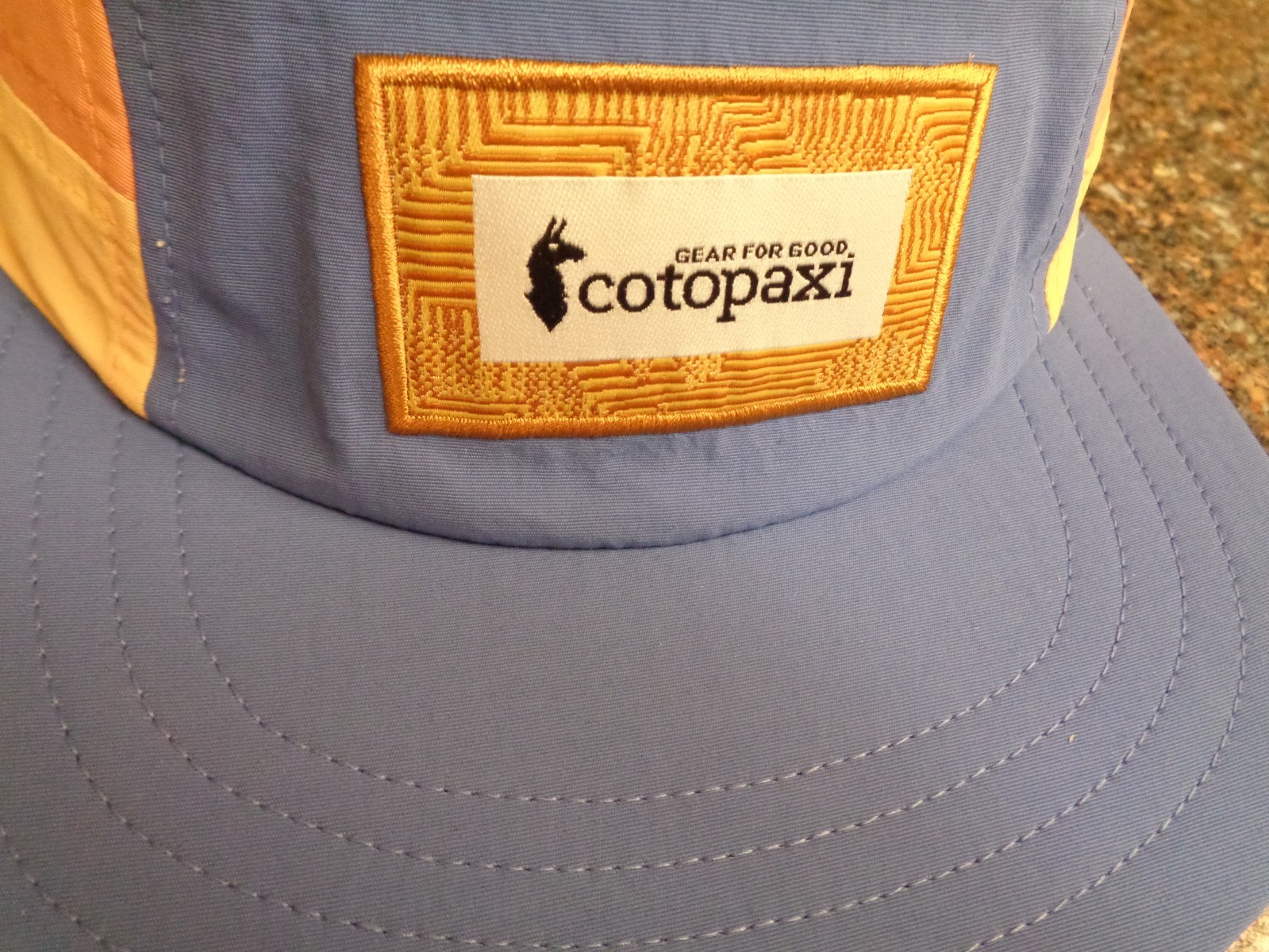 Cotopaxi Zen Garden Tech 5-Panel Hat Azure One Size Adjustable Unisex NWT