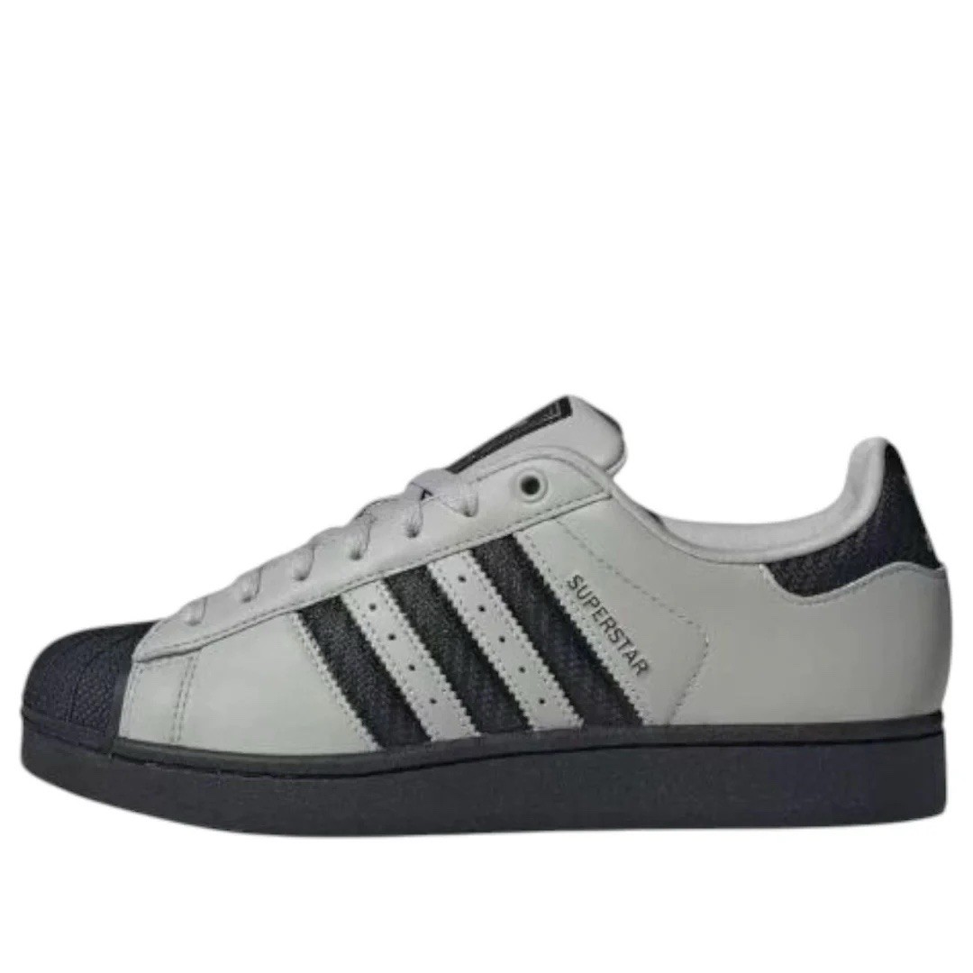 Adidas Originals Superstar 2 II Grey Core Black Sneakers JQ3183 Men’s Sizes