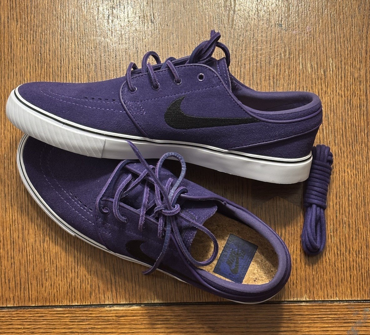 NIKE SB Zoom Janoski OG+ Skate Shoes Purple FD6757-500 Size 7
