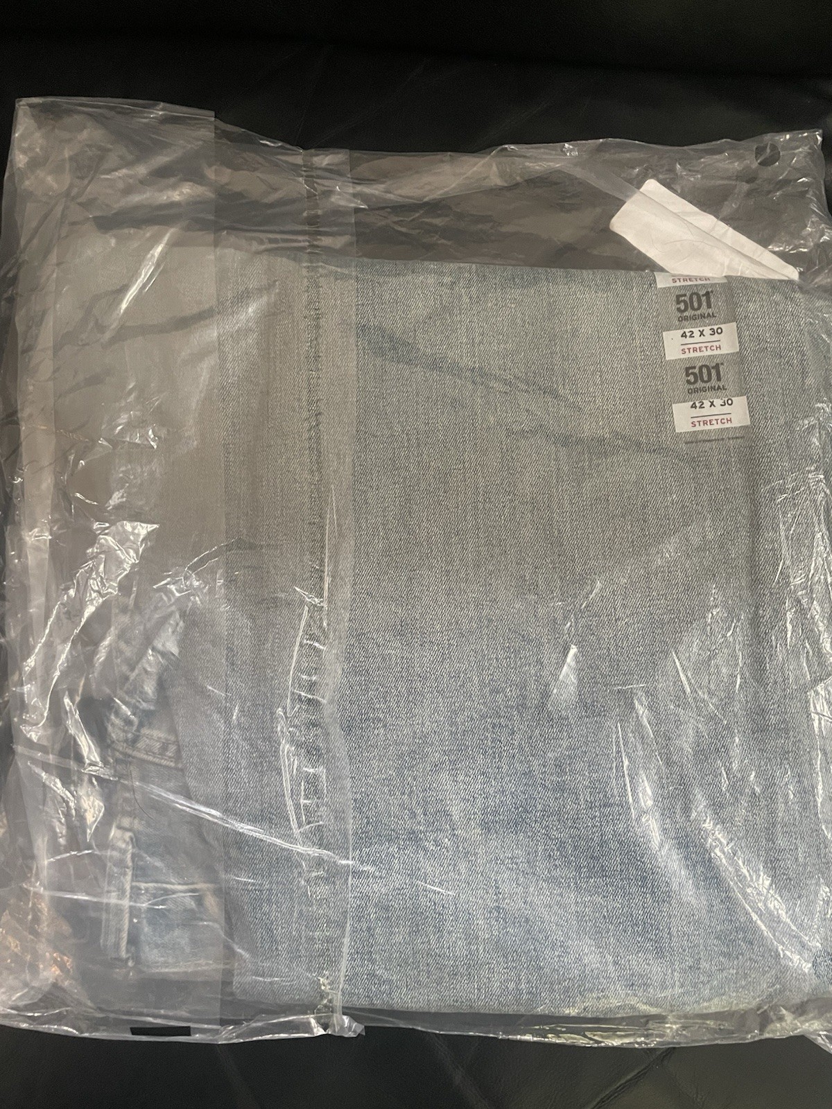 Levi’s 501 Original Fit Men’s Jeans Advanced Stretch Denim Medium Wash
