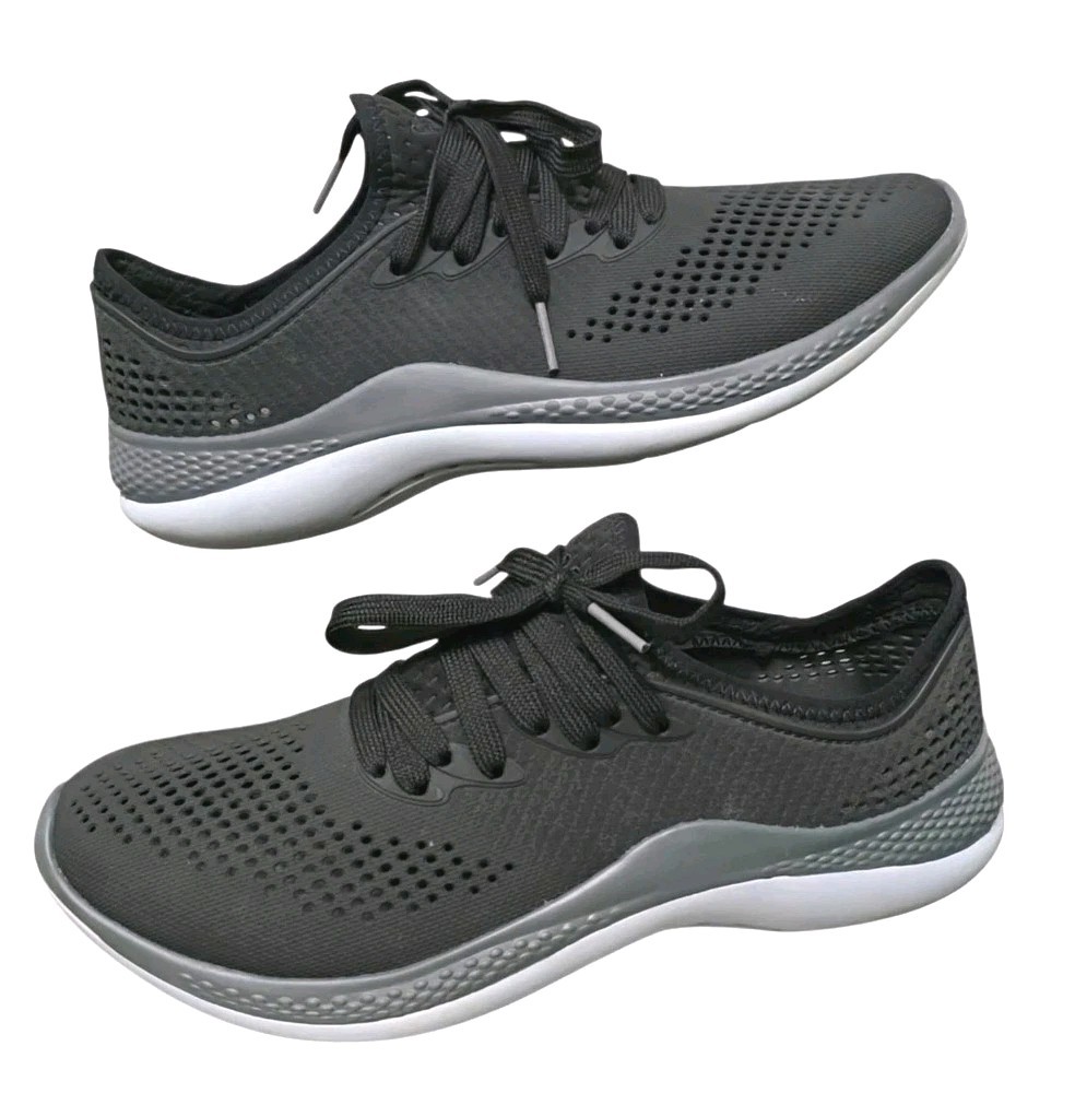 CROCS Shoes LiteRide 360 Pacer Slip On Sneakers Mens 6 Womens 8 Unisex Black