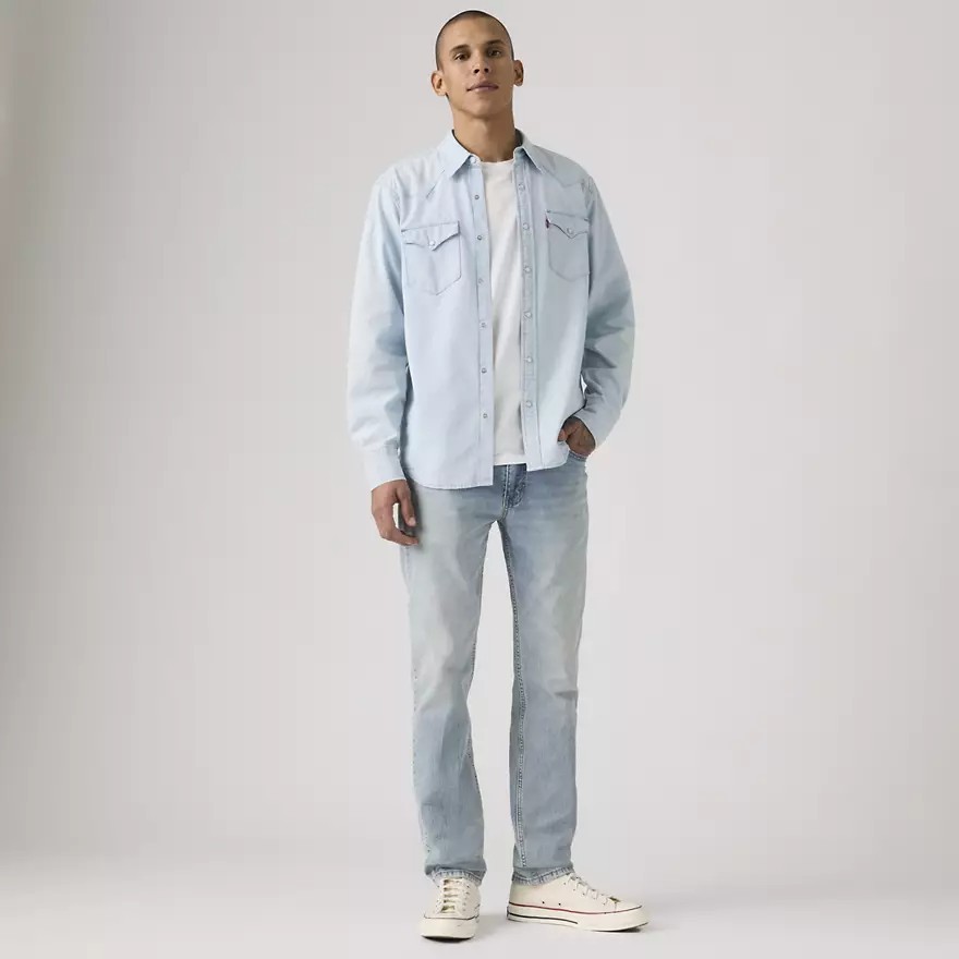 HOT SALE! Levi’s 511 Slim Men’s Jeans Iceberg Cool – Light Wash US Size FREESHIP