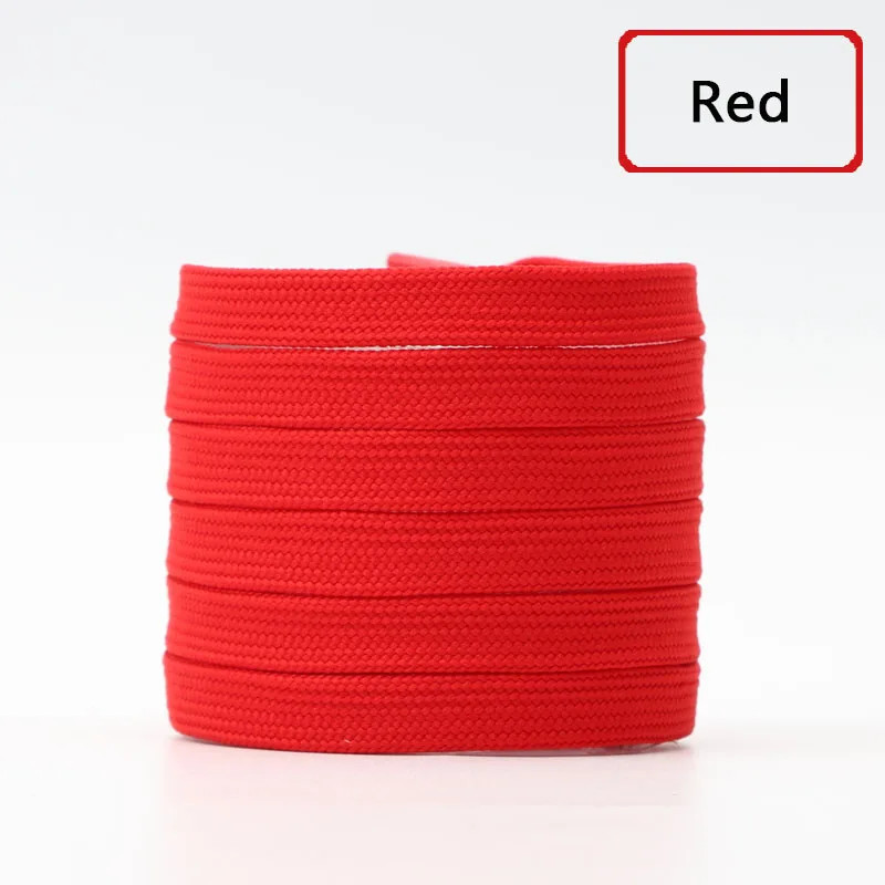 1Pair/3Pair New 0.8cm Wide Flat Durable Shoelace Suitable for A Variety of Shoes