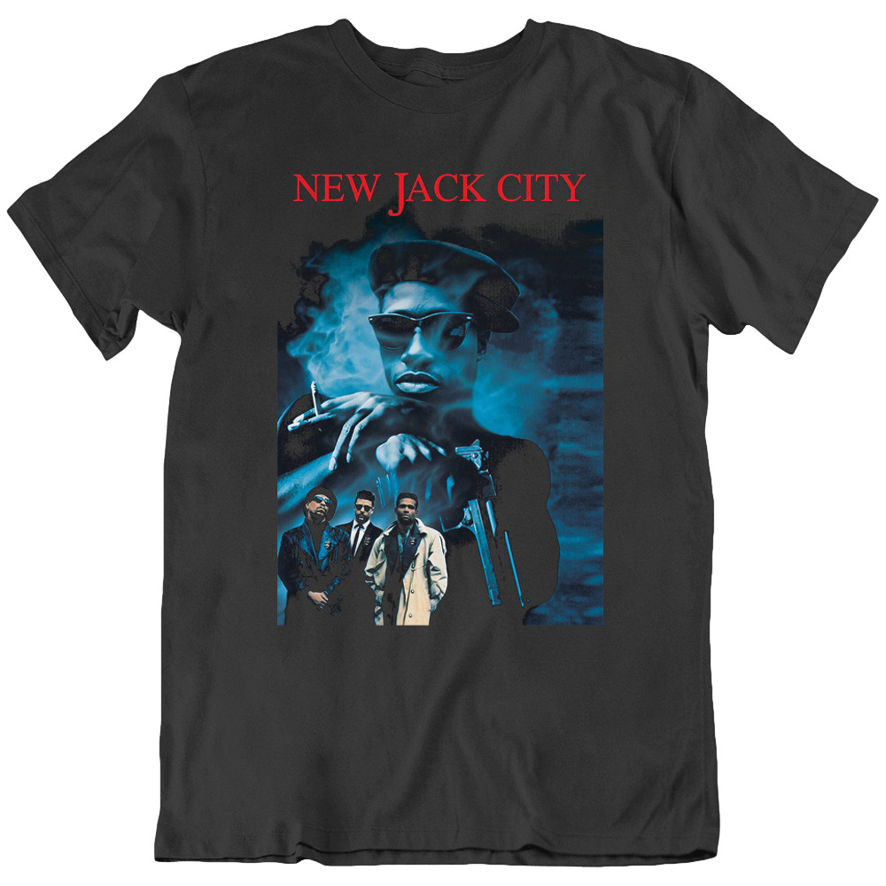 New Jack City Gangster 1991 Film Movie Retro T Shirt Tee Gift New