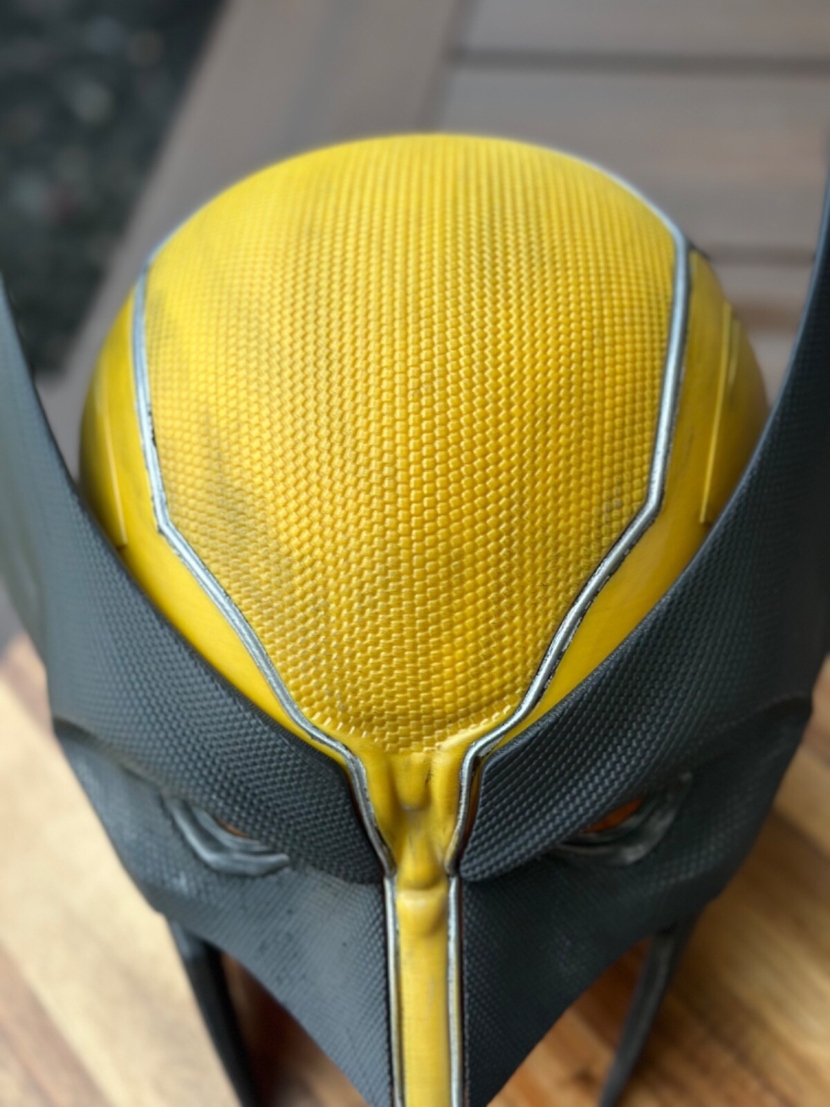Weathered Wolverine Mask Helmet 3d Printed Logan X-Men Wearable or Display