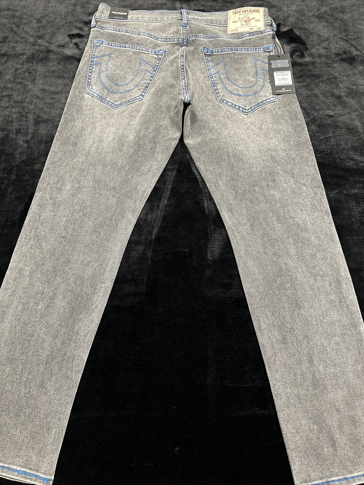 True Religion Geno ”Grey Phantom Wash” 32×32 Relaxed Slim #700985