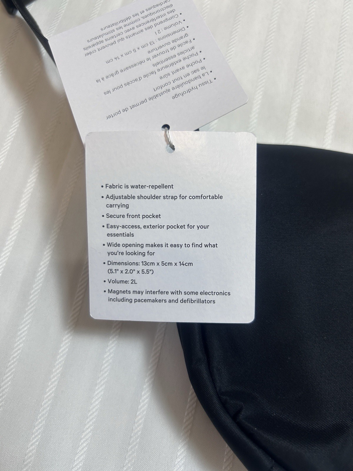 NWT$ Lululemon All Night Festival Bag Small Belt Bag 2L – BLK