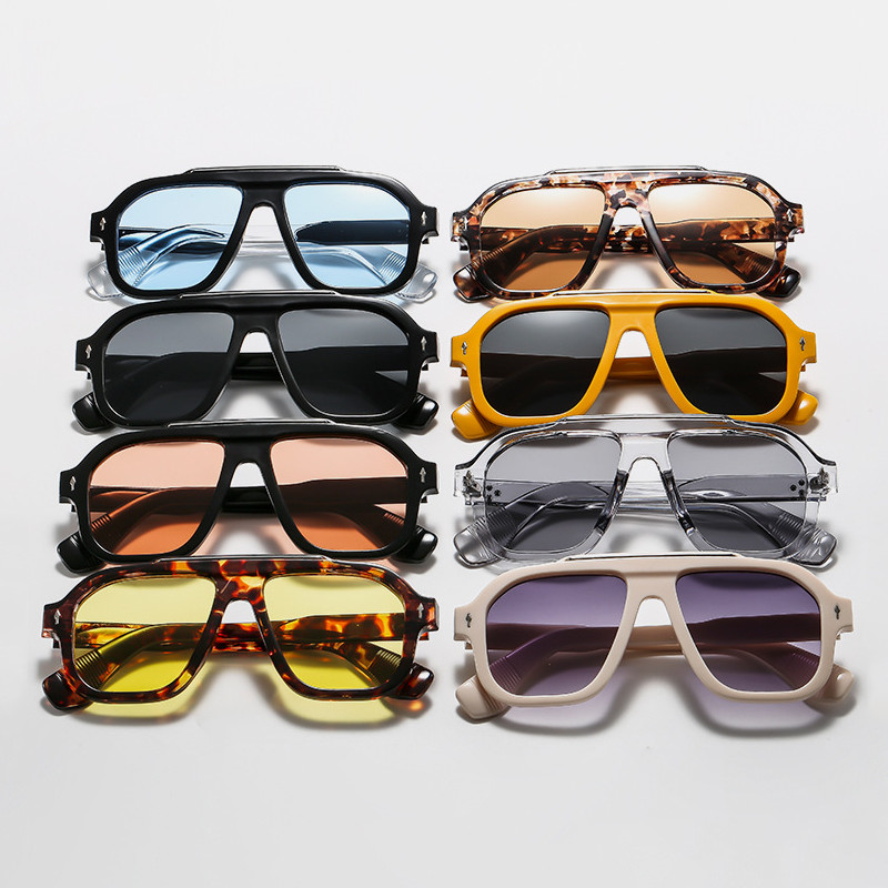 Men Large Frame Square Sunglasses Fashion Outdoor Classic Shade Glasses UV400