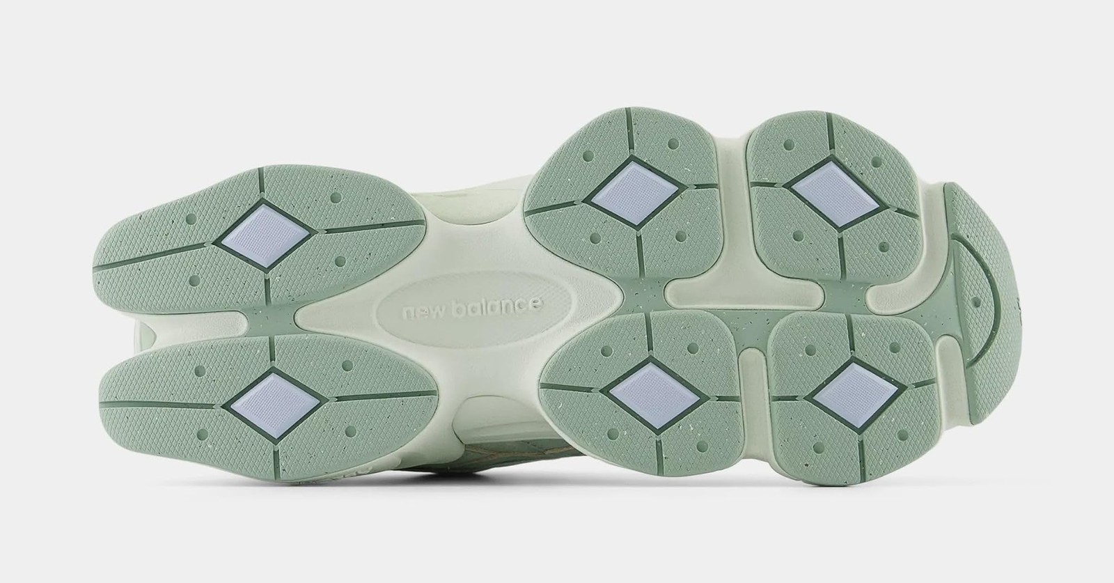 New Balance 9060 Shoes – Mosaic Green/Sea Salt – Mosaic Green/Sea Salt – 10