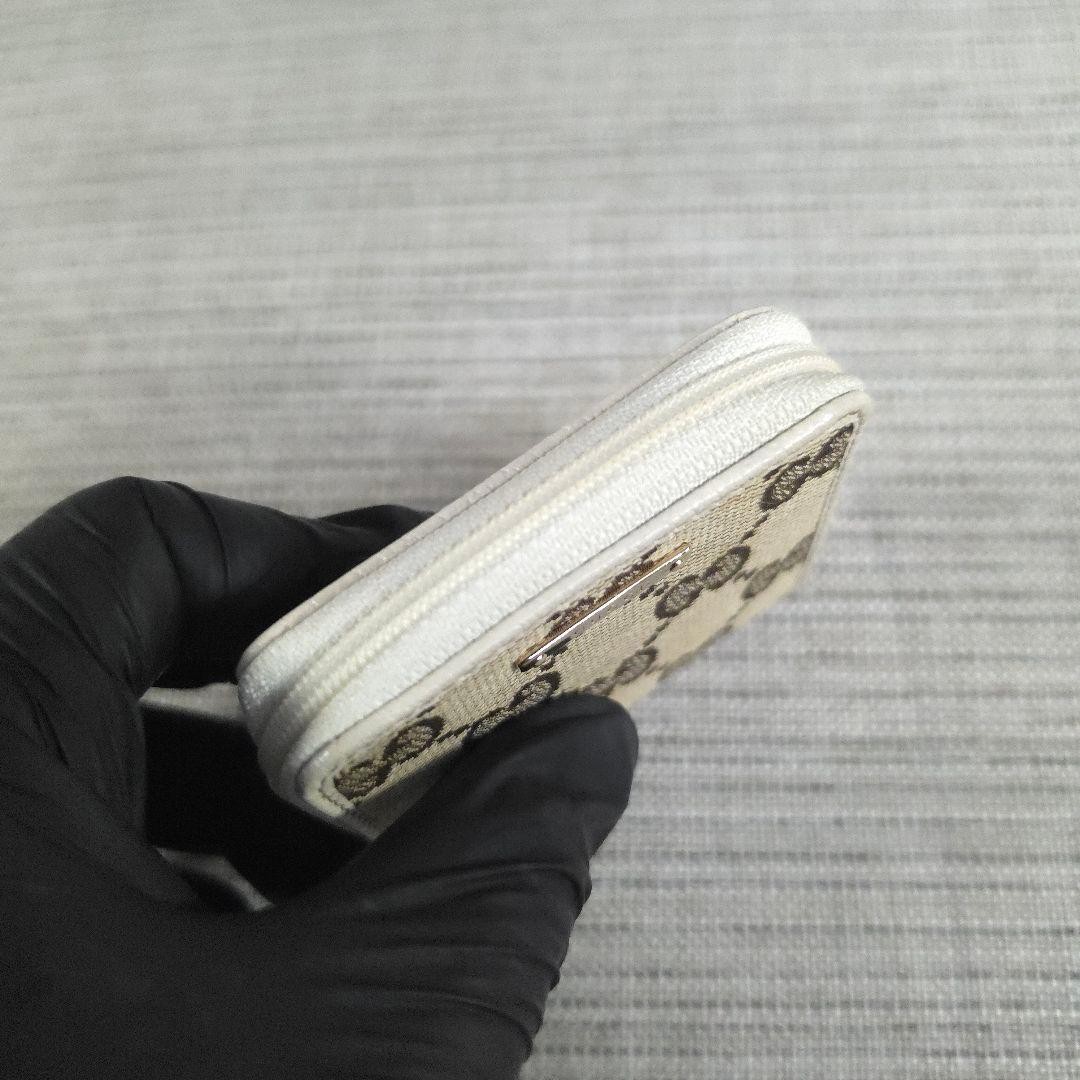 Unused Condition GUCCI Gucci GG Canvas Coin Case Small Change Wallet