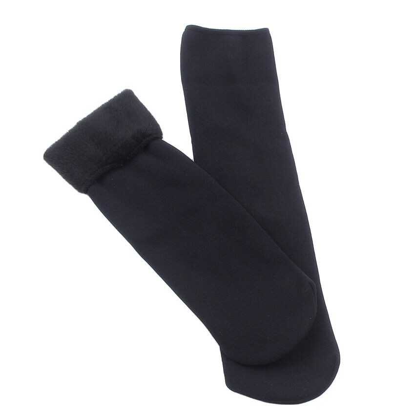 4× Women Winter Snow Boot Socks Warm Plush Lady Thermal Sock Thick Fleece USA