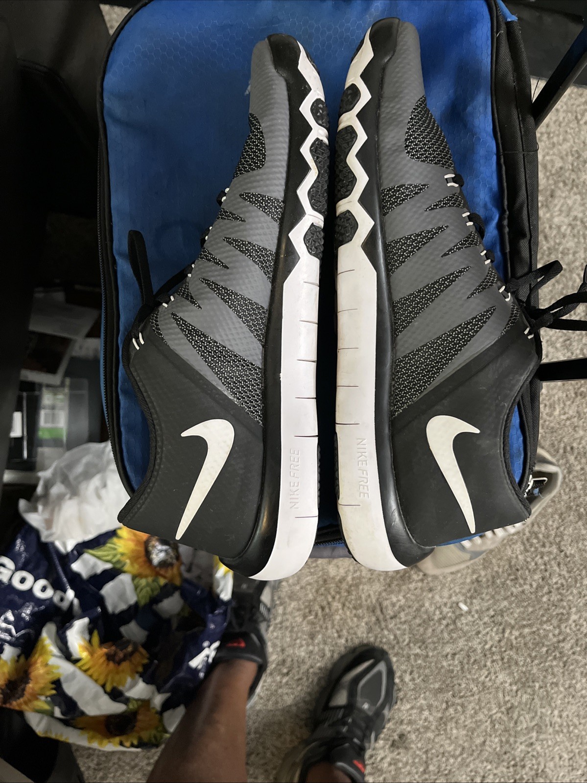 Size 11 – Nike Free Trainer 5.0 V6 Black Grey