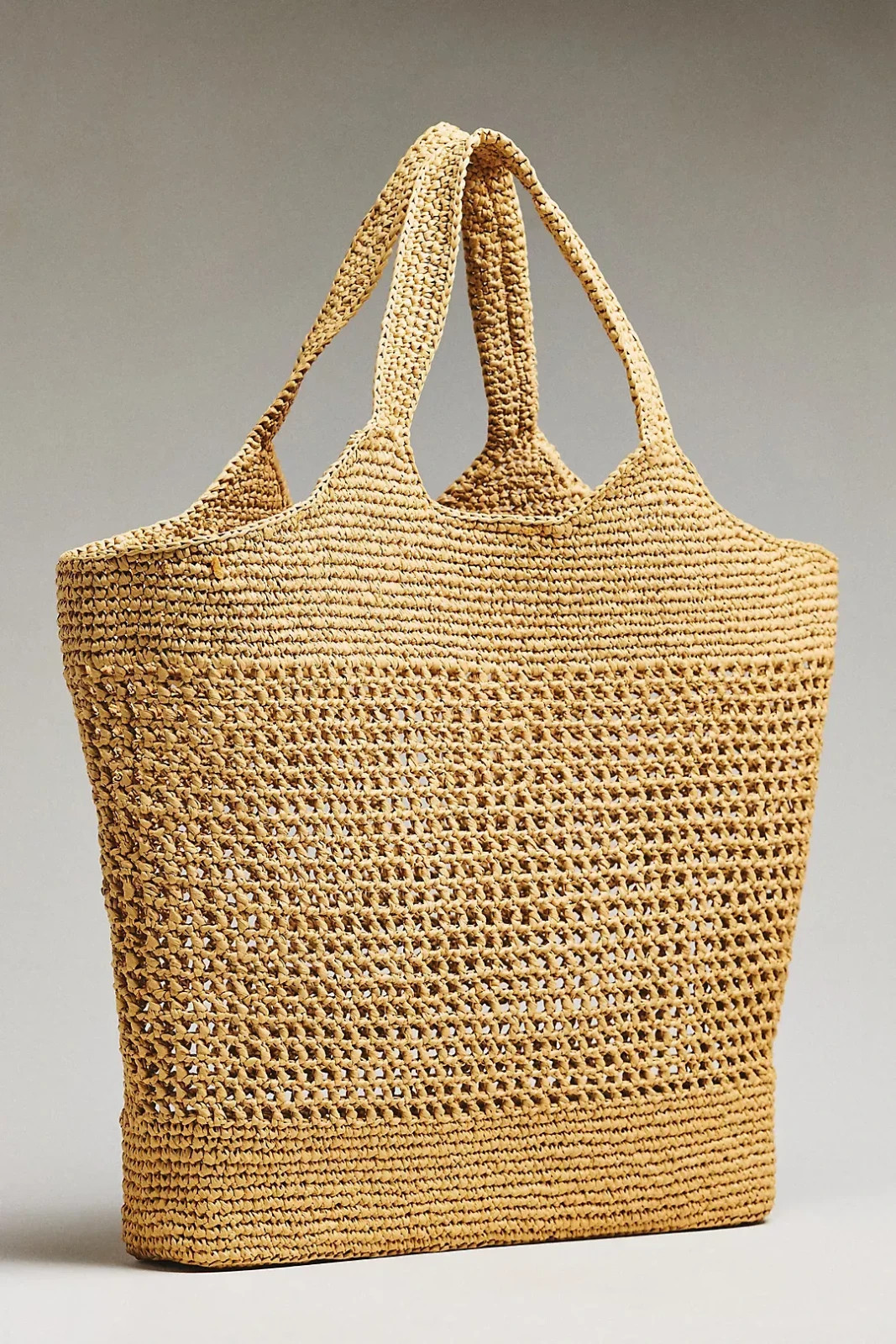 Anthropologie-Woven Slouchy Tote Bag