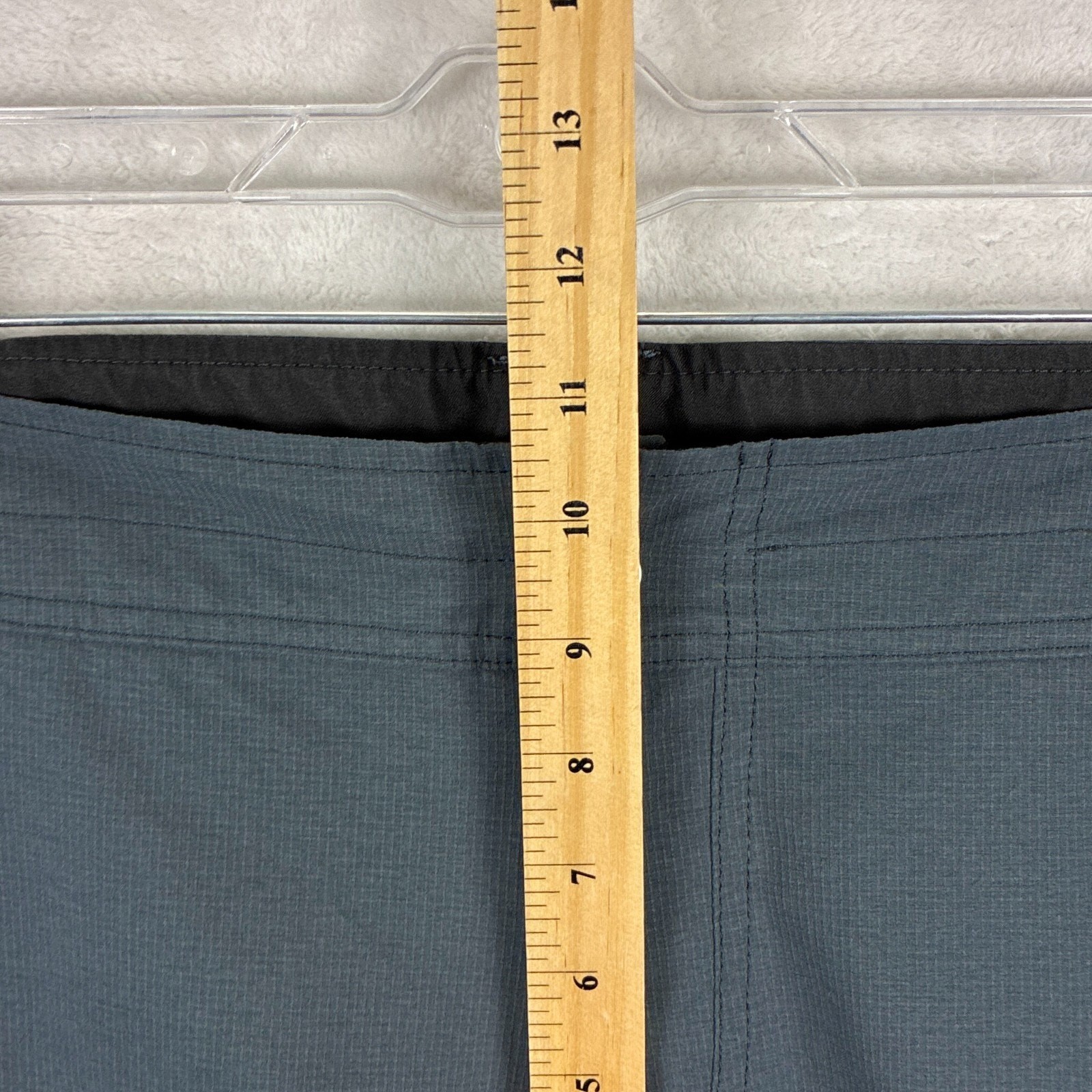 Kuhl Shorts Men 40 Gray Silencr Cargo Ripstop Hiking Backpacking Trekking Preppy