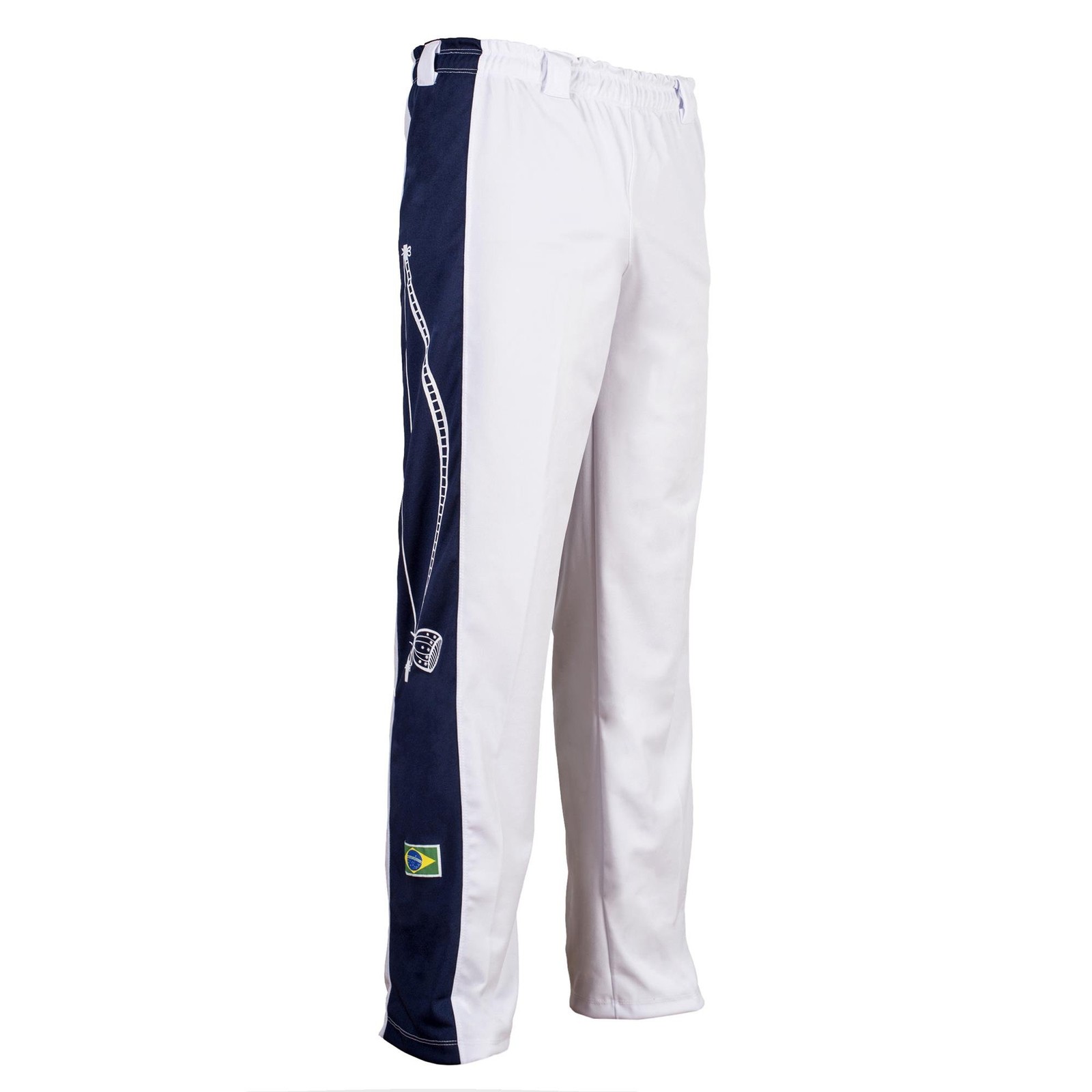 Authentic Brazilian Capoeira Martial Arts Pants Training Abadas – Unisex (Whi…