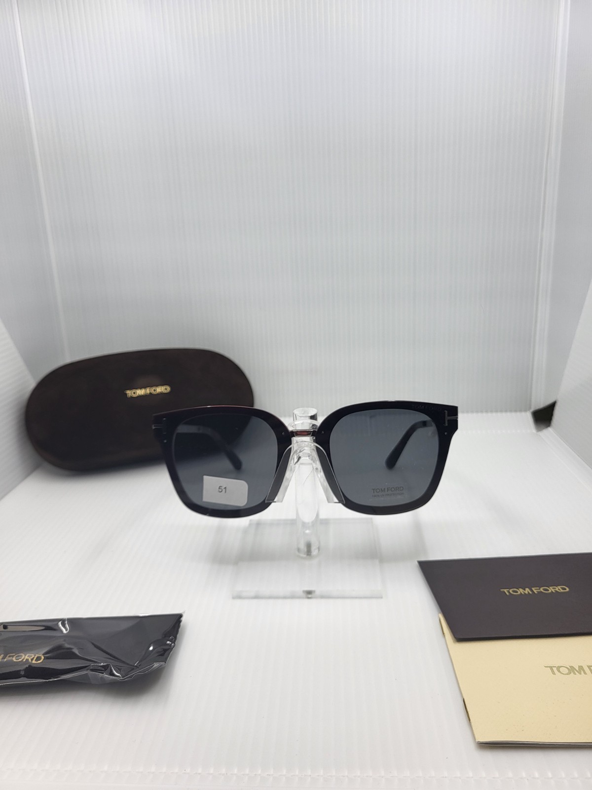 Tom Ford FT1014 71A 68 – Philippa Smoke Square Ladies Sunglasses