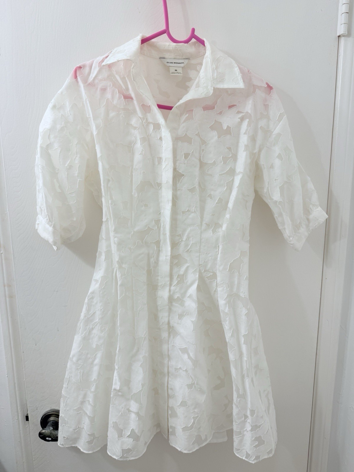 Club Monaco Women’s Scupltural SLV Dress