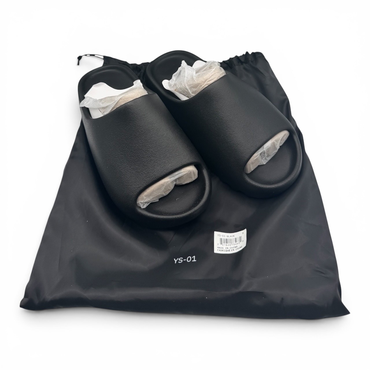Yeezy Slides Black YS-01 Men’s Size 10