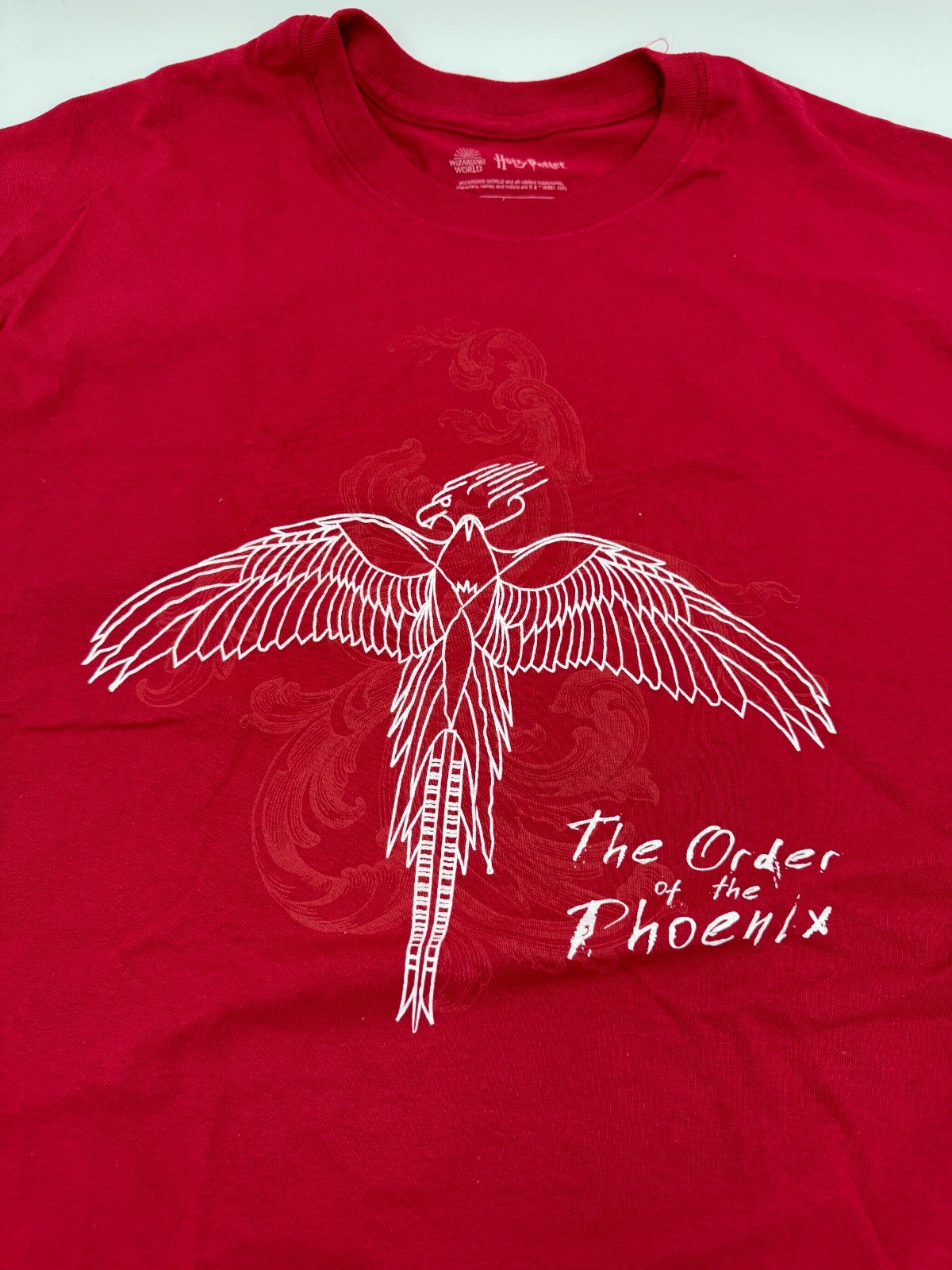 Harry Potter Order of the Pheonix Red XL shirt Loot Crate exclusive