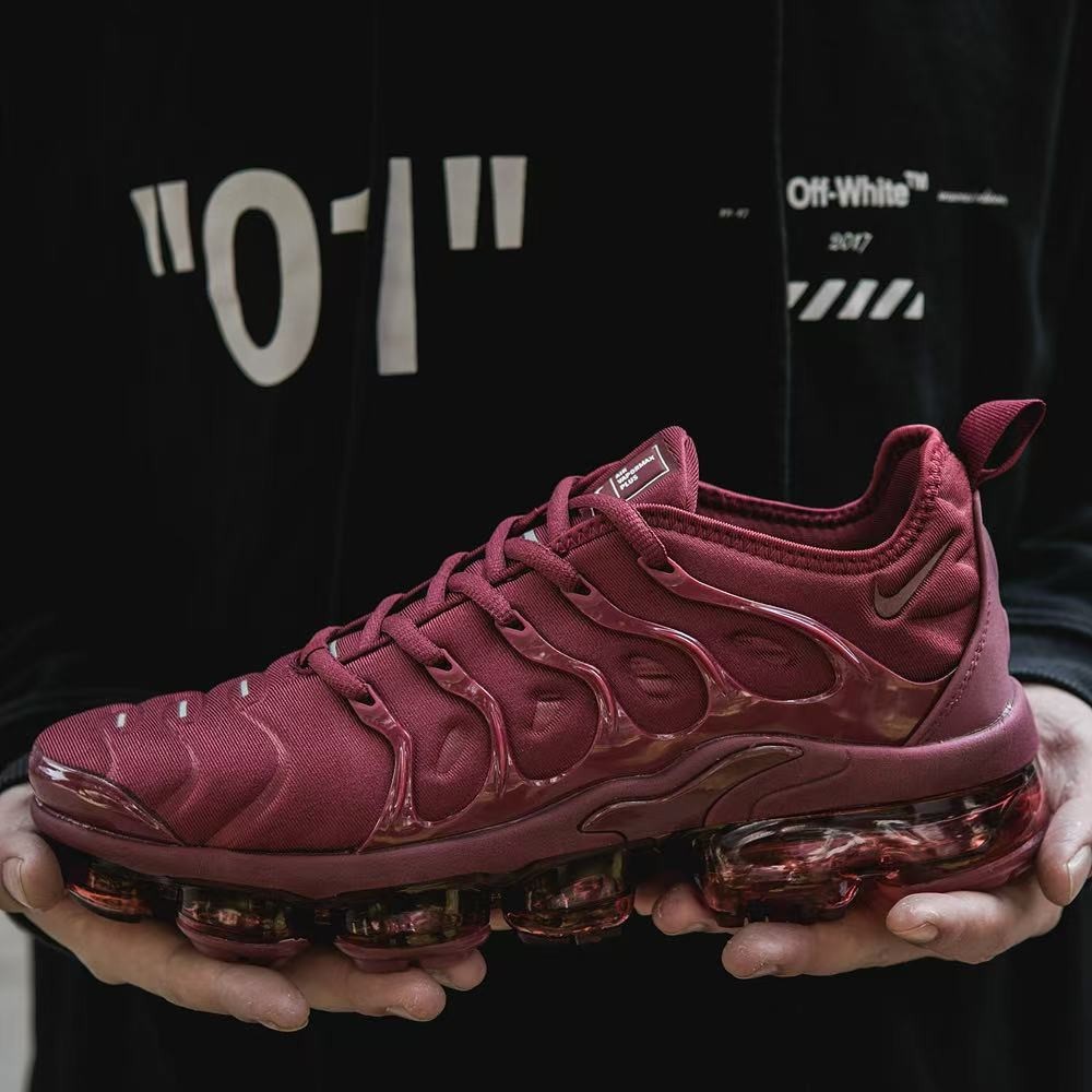 Nike Air VaporMax PLUS TN Ruby Red Men’s Size 7-12 Free Fast Shipping pchglobal