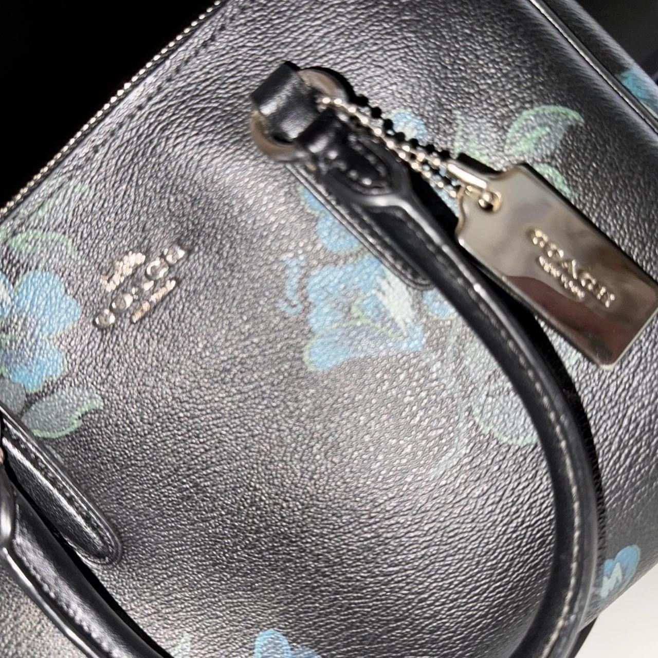 MINI SURREY CARRYALL WITH VICTORIAN FLORAL PRINT (COACH F88562)
